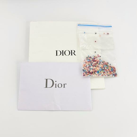 NEW Dior Diorage Patchwork Embroidered Beaded Peace Love Knee High Boots 36.5 - Picture 11 of 11